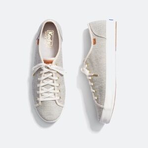 Keds Kickstart Novelty Textile Laceup Sneaker- Size 7